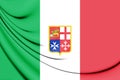 Civil Ensign of Italy.