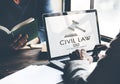 Civil Law Common Justice Legal Regulation Rights Concept Royalty Free Stock Photo