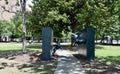 Civil Rights Exhibit at Kelly Ingram Park Birmingham, Alabama Royalty Free Stock Photo