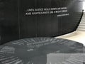 Civil Rights Memorial in Montgomery Alabama honors Martin Luther King Jr. Royalty Free Stock Photo