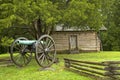 Civil War battle scene Royalty Free Stock Photo