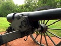 Civil War Cannon front view close up 2