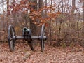 A Civil War Cannon from Gettysburg, Pennsylvania Royalty Free Stock Photo