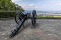 Civil War Cannon Scenic Overlook Royalty Free Stock Photo