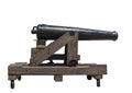 Civil War Cannon Royalty Free Stock Photo