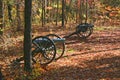 Civil War Cannons Royalty Free Stock Photo