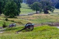 A civil war canon on the Gettysburg National Military Park, Gettysburg, PA - image Royalty Free Stock Photo