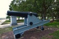 A Civil war era cannon. Royalty Free Stock Photo