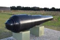 Civil war era cannon near Charleston South Carolina Royalty Free Stock Photo