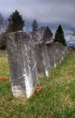 Civil War Gravestones Royalty Free Stock Photo