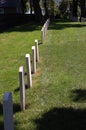 Civil War Headstones Royalty Free Stock Photo