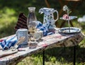 Civil War Period Picnic Royalty Free Stock Photo