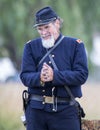 American Civil War Reenactor Royalty Free Stock Photo