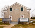 Civil War Stone Church Royalty Free Stock Photo