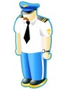 Civilian Pilot Royalty Free Stock Photo
