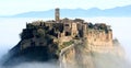 Civita di Bagnoreggio - Panorama Royalty Free Stock Photo