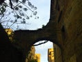 Civita di Bagnoregio, town in the province of Viterbo, Italy. History, time, architecture, arch and beauty