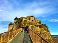 Civita di Bagnoregio, town in the province of Viterbo, Italy. History, time, art and landscape Royalty Free Stock Photo