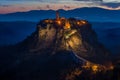 Civita di Bagnoregio Royalty Free Stock Photo