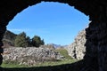 Civita Superiore - Arco del castello medievale Royalty Free Stock Photo