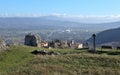 Civita Superiore - Panorama dal castello Royalty Free Stock Photo