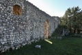 Civita Superiore - Resti del castello Royalty Free Stock Photo