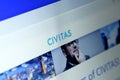 CIVITAS mobility logo Royalty Free Stock Photo