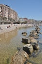 Civitavecchia beach Royalty Free Stock Photo