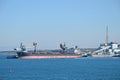 Civitavecchia, Italy, ENEL tower, coal-fired power plant