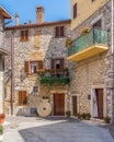 Civitella del Lago, beautiful village overlooking Lake Corbara, in the Province of Terni, Umbria, Italy.