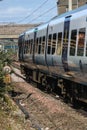 Civity dmu train, West Coast Main Line, Carnforth Royalty Free Stock Photo