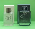 Ck and Armani eau de toilette Royalty Free Stock Photo