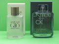 Ck and Armani eau de toilette Royalty Free Stock Photo