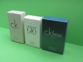 Ck and Armani eau de toilette Royalty Free Stock Photo