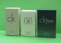 Ck and Armani eau de toilette Royalty Free Stock Photo