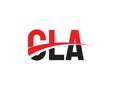 CLA Letter Initial Logo Design Vector Illustration Royalty Free Stock Photo