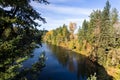 Clackamas river Royalty Free Stock Photo