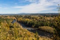 Clackamas river valley overlook