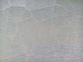 Cracked white plastic. Royalty Free Stock Photo