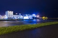Visiting Galway Claddagh on a clear night Royalty Free Stock Photo