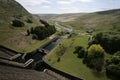 Claerwen dam, Elan Valley, Royalty Free Stock Photo