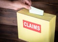 CLAIMS. objections, poor quality, inadequate service and consumer protection concept