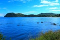 Clallam Bay on the Olympic Peninsula, Washington State, USA Royalty Free Stock Photo