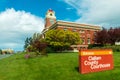 The Clallam County Courthouse with a View of the Town of Port Angeles, Washington, USA Royalty Free Stock Photo