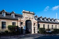 Exterior view of the entrance to the Percy Armies Instruction Hospital, Clamart, France