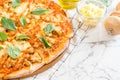 Clams pizza - Italian food