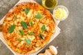 Clams pizza - Italian food