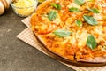 Clams pizza - Italian food