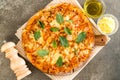 Clams pizza - Italian food