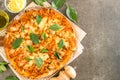 Clams pizza - Italian food